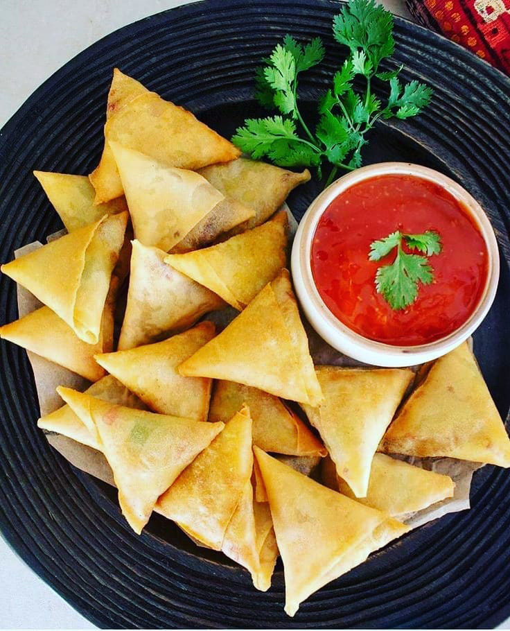 طرز تهیه سمبوسه مرغ