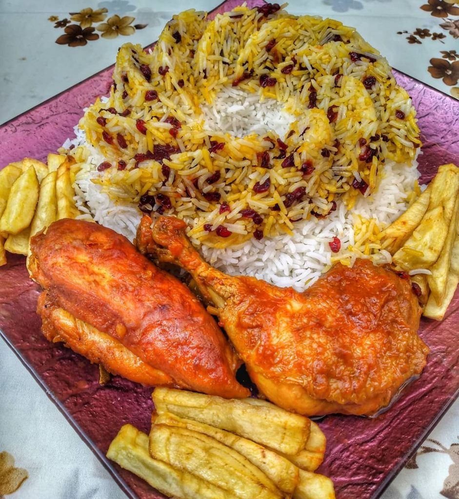 دستور پخت مرغ با سس مخصوص