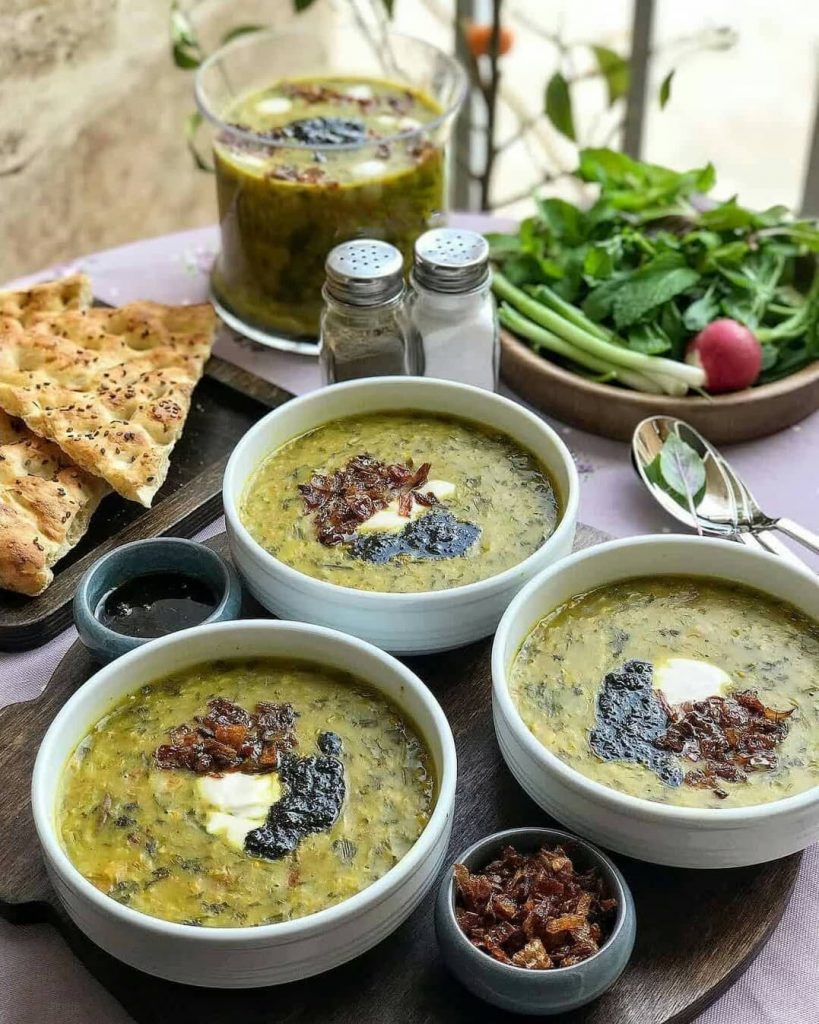 طرز تهیه آش بلغور