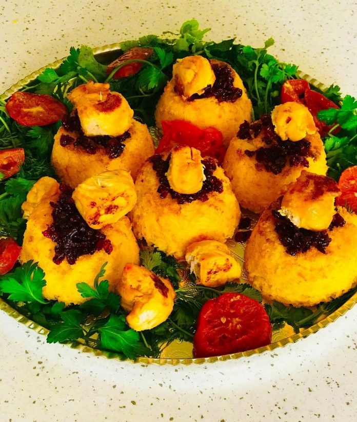 ته چین قالبی تک نفره