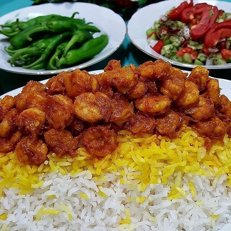 طرز تهیه و دستور پخت دوپیازه میگو بوشهری 