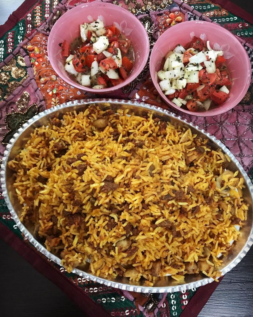 طرز تهیه قارچ پلو با گوشت چرخ کرده