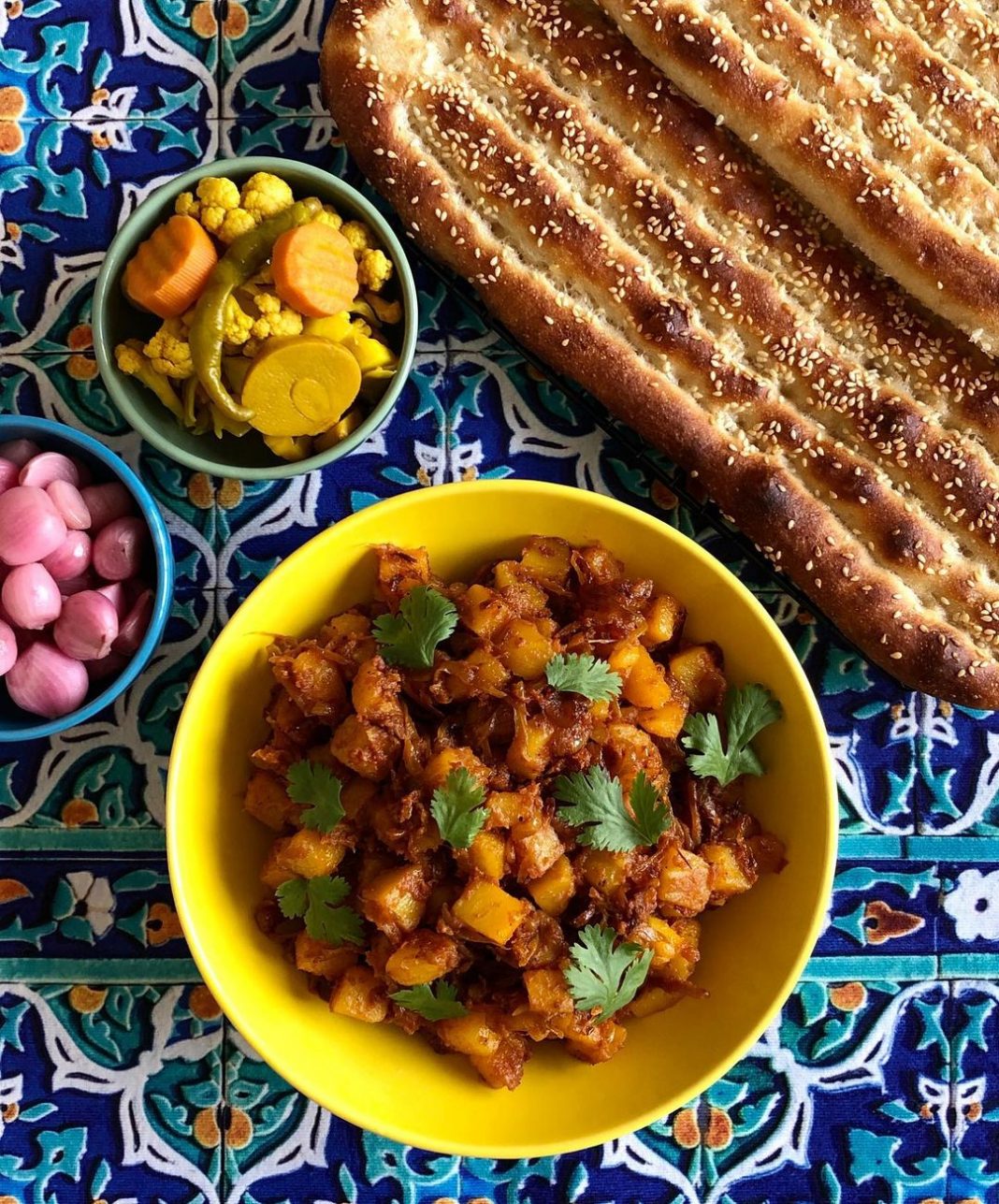 غذای ساده با سیب زمینی