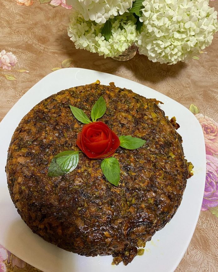 طرز تهیه کوکو لوبیا سبز