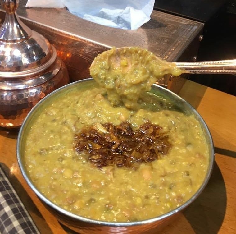 رز تهیه آش عباسعلی کرمانشاهی