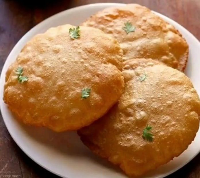 طرز تهیه نان پوری هندی