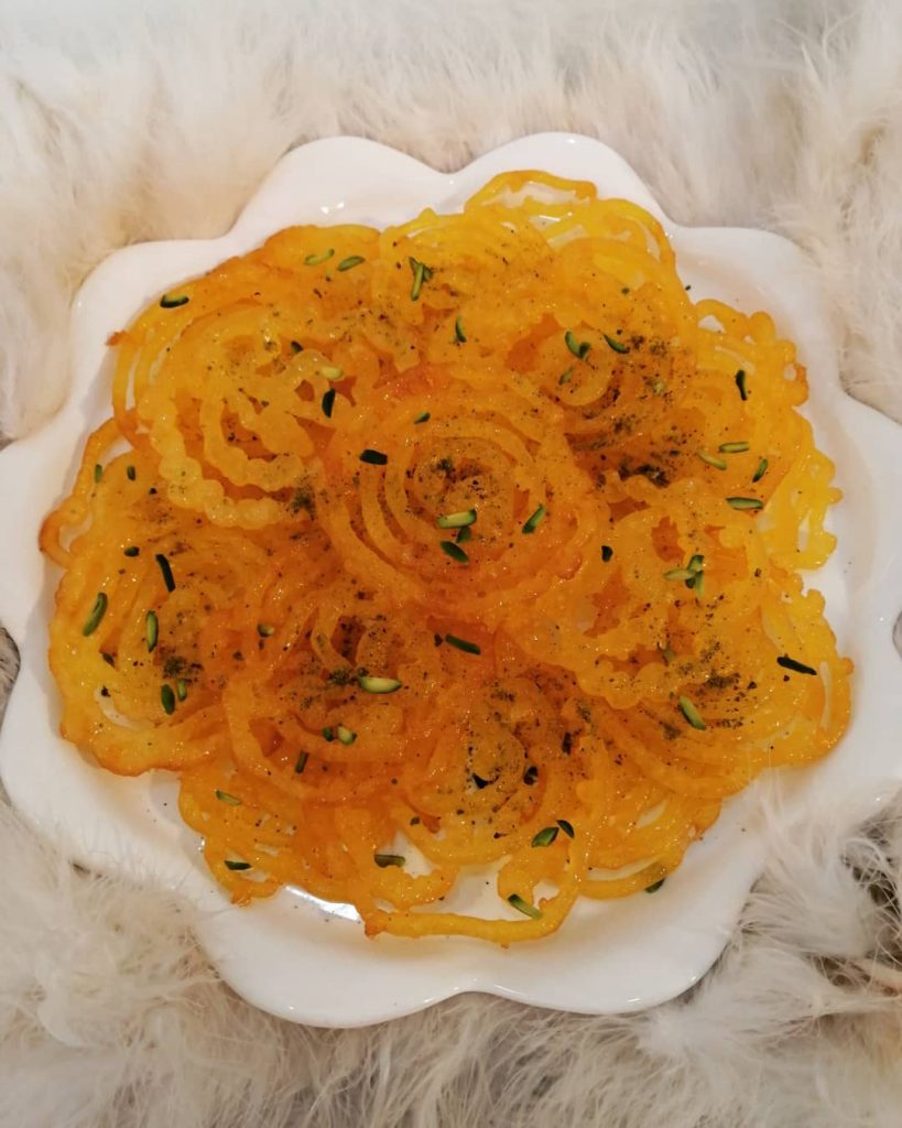 طرز تهیه زولبیا