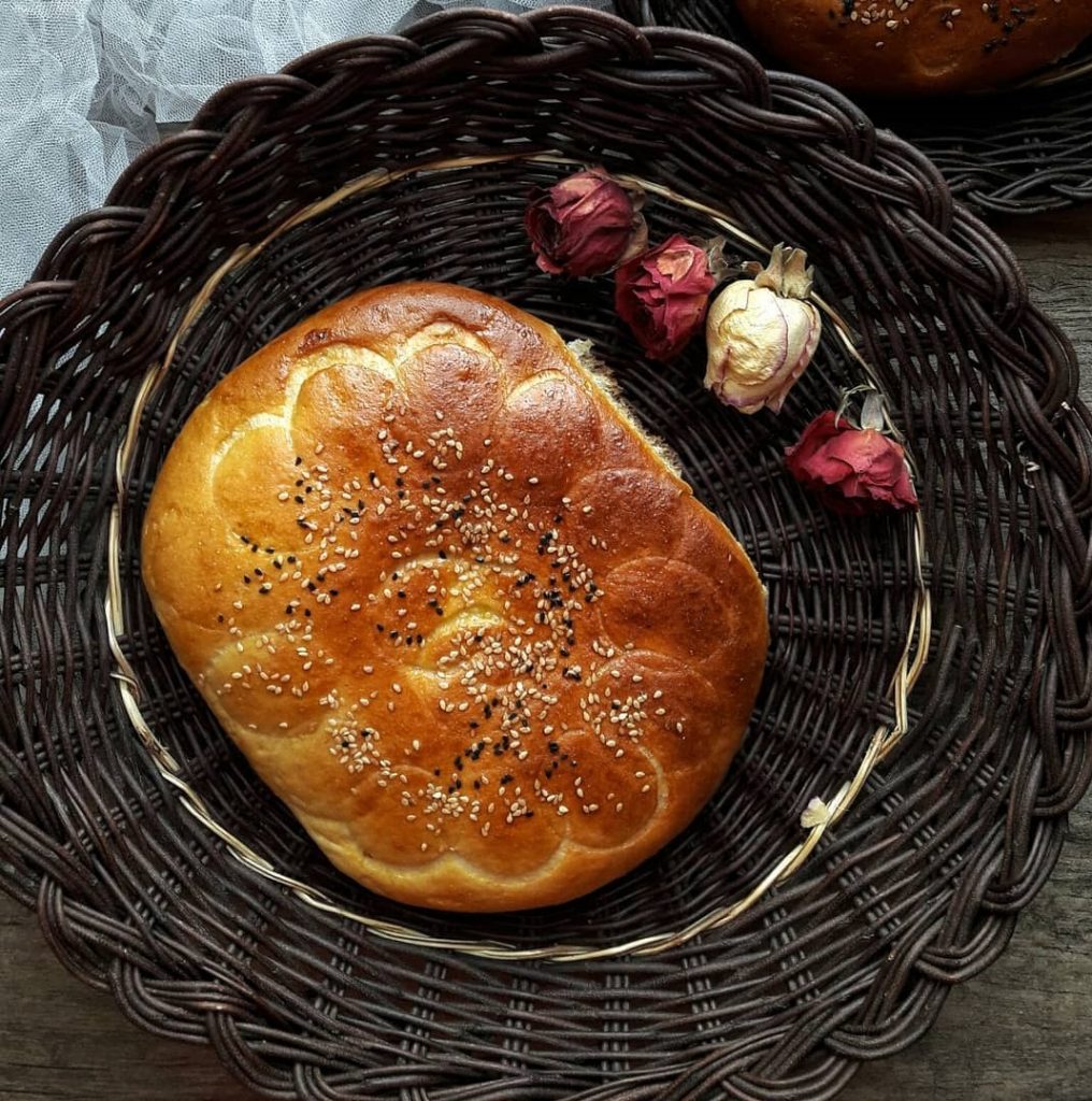 طرز تهیه نان شیر مال ترکی