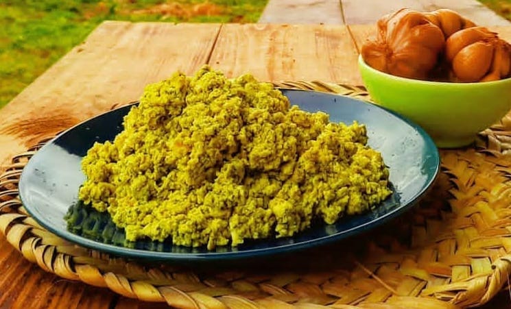 طرز تهیه شوید پلو با ماهی و پنیر برشته