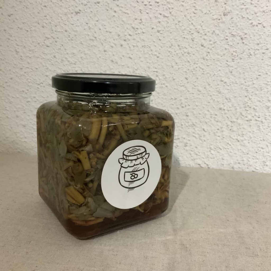 طرز تهیه ترشی خرفه