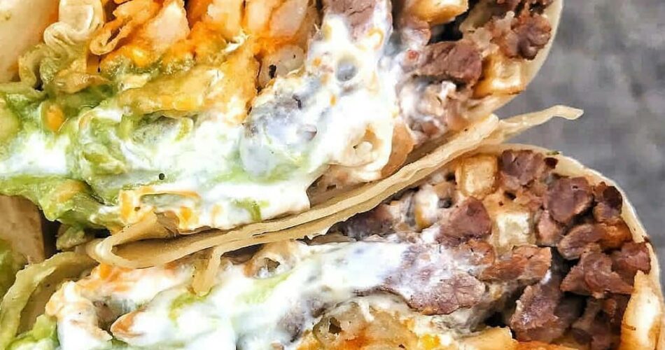 طرز تهیه بوریتو مکزیکی با گوشت و لوبیا،طعمی لذیذ و متفاوت