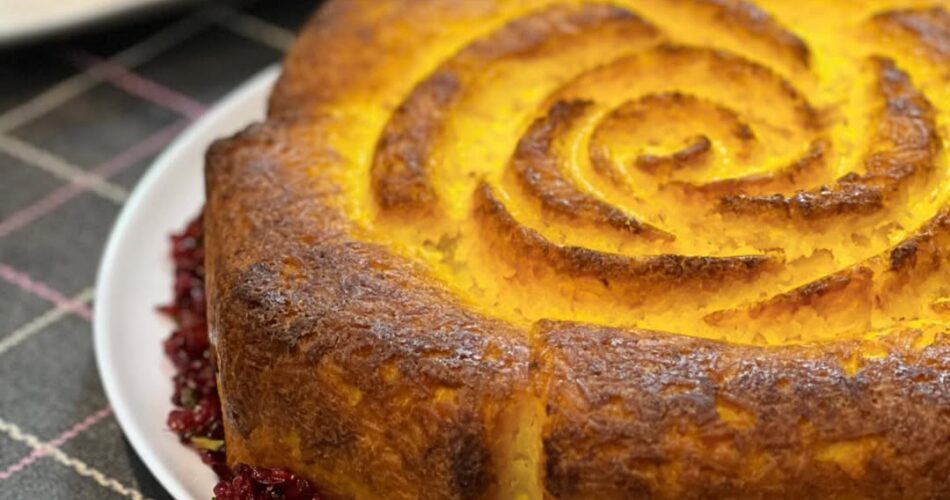 طرز تهیه ته چین کدو حلوایی و مرغ